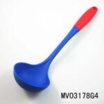 Rubber Handle Nylon Kitchen Tools/Soup Spoon