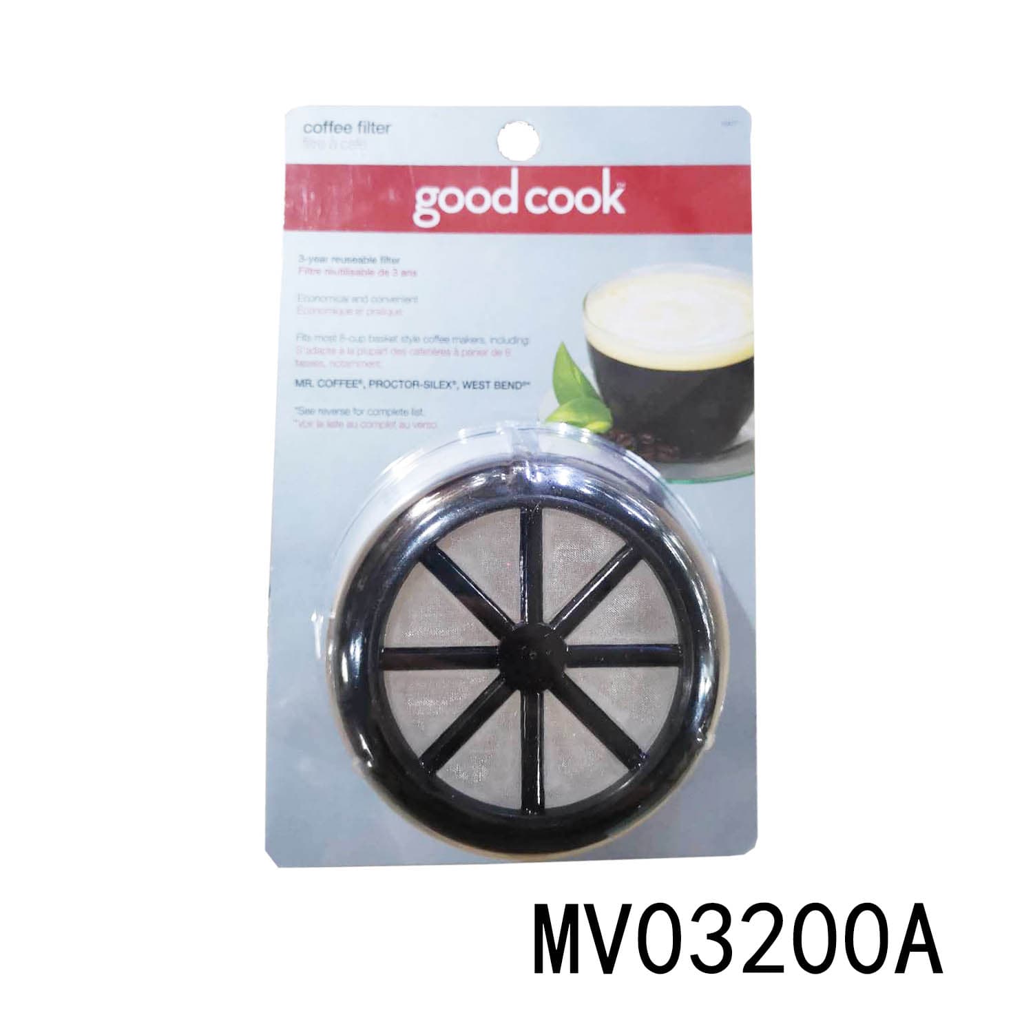 MV03200A Reusable Coffee Filter B/C