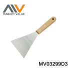 Ss Frying Shovel With Oak Handle