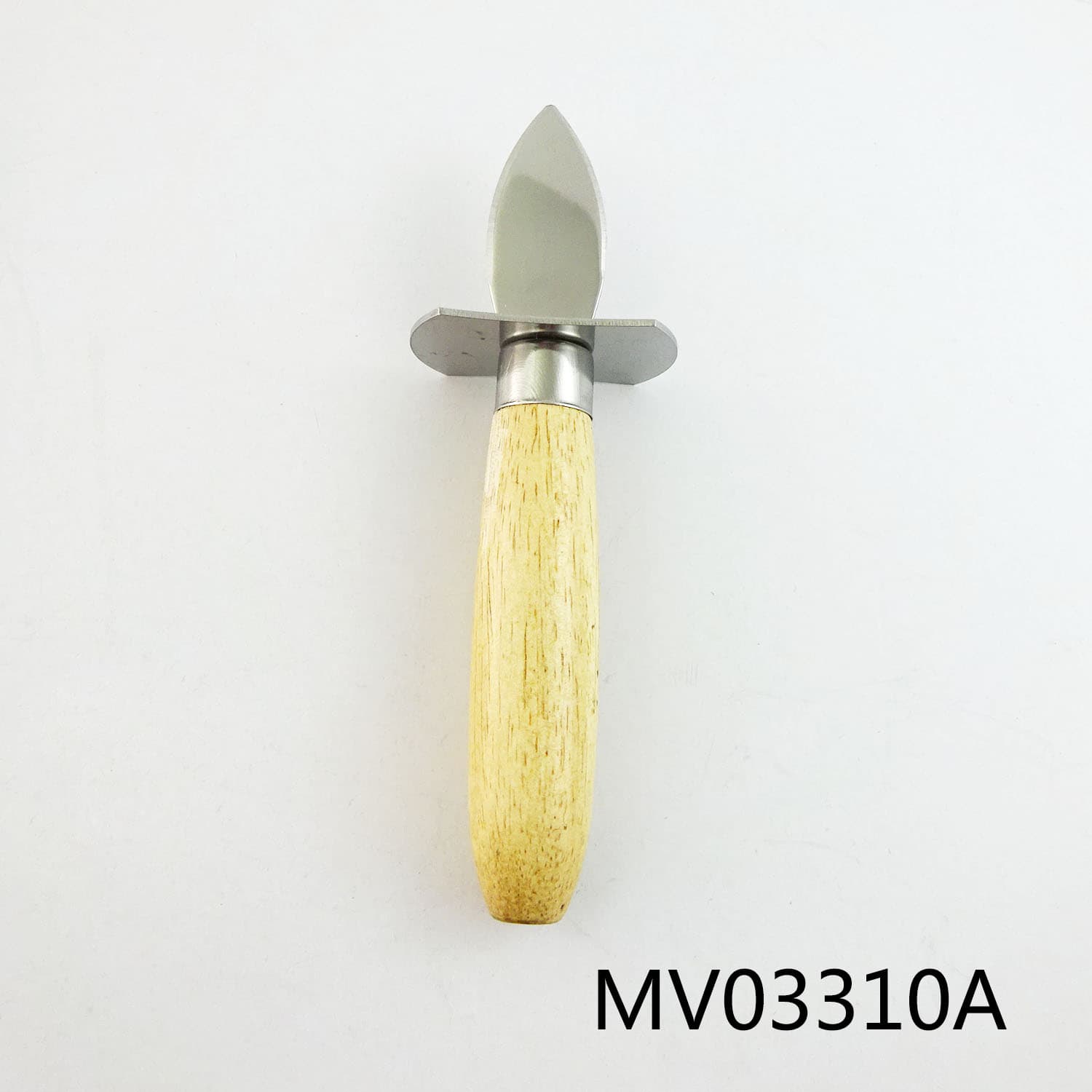 MV03310A Oyster Knife With Wooden Handle T/C