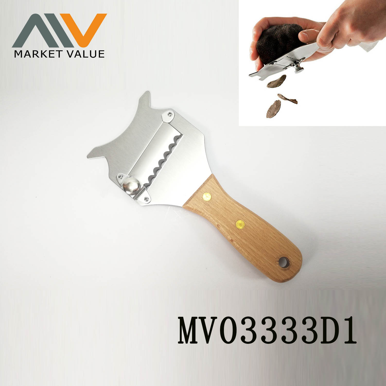 MV03333D1 S/S.Tricholoma Matsutake Slicer Adjust Thickness