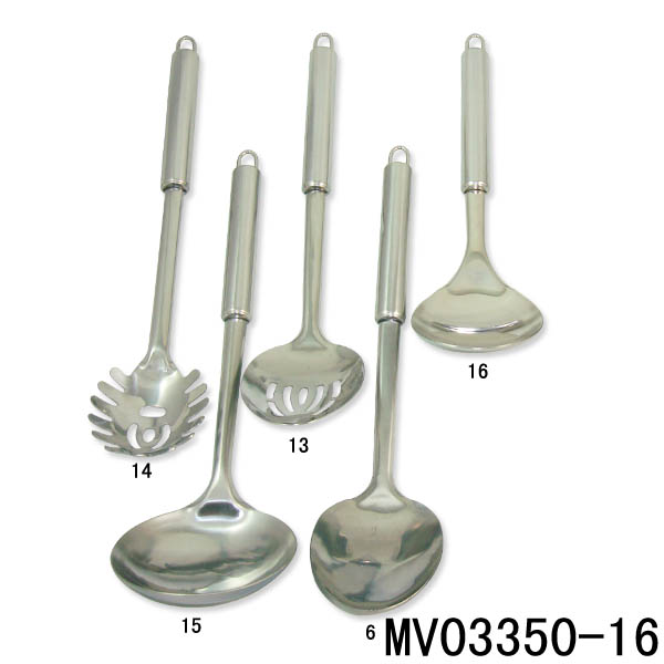 MV03350-16 S/S Rice Spoon W/Tube Handle