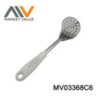 Stainless Steel Potato Masher With Cross Handle