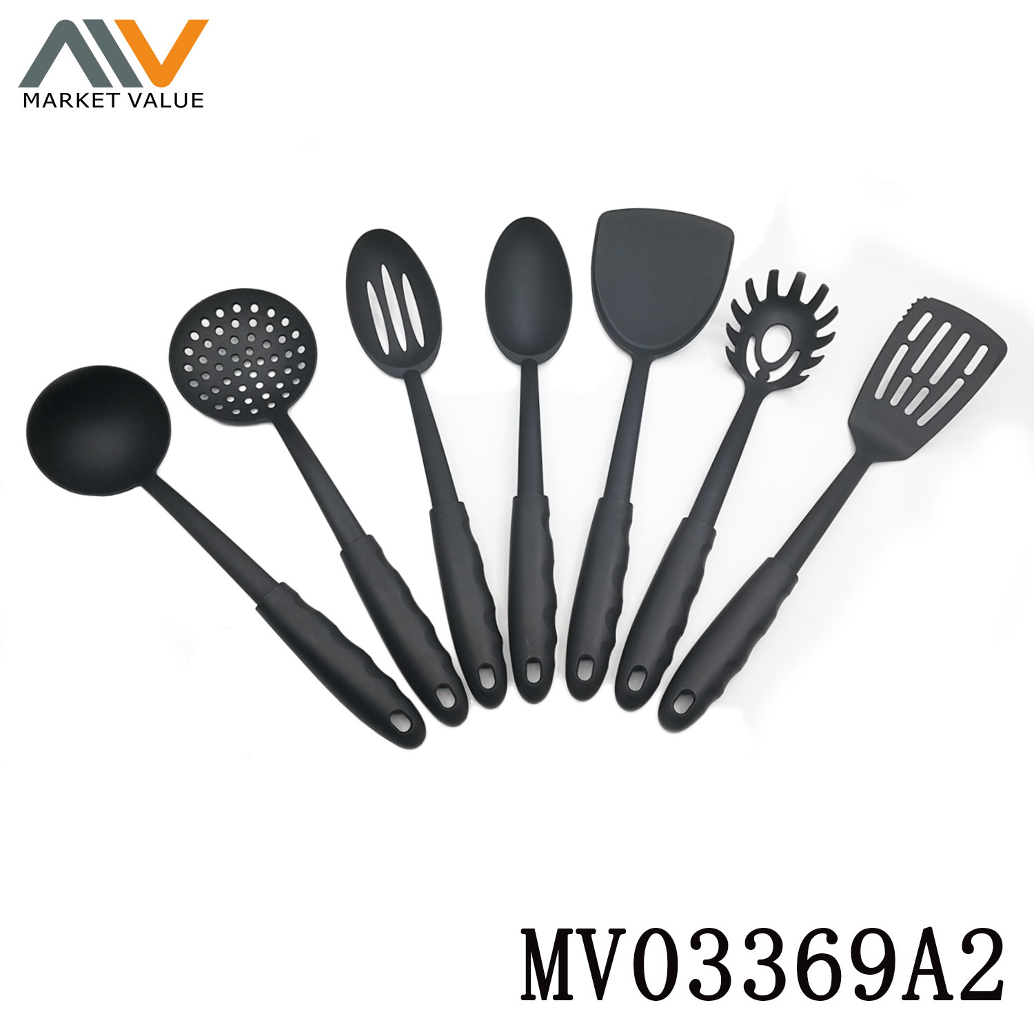 MV03369A2 6 Piece Set Nylon Kitchenware With Pp Handle