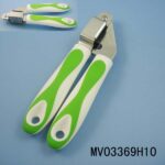Rubber And Plastic Handle Stainless Steel  Garlic Press
