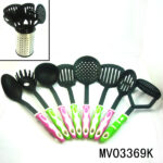 8Pcs Ylon Kitchen Tools With Plastic Handle
