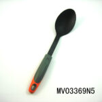 Nylon Kitchen Tools With Plastic& Rubber Handle/Slotted Spoon