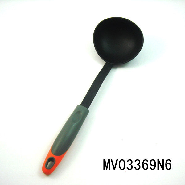 MV03369N6 Nylon Kitchen Tools With Plastic& Rubber Handle/Soup
