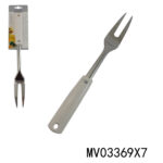 S.S Fork With Abs White Handle