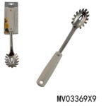 S.S Spagueti Spoon With Abs White Handle
