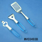 S/S Slotted Shovel & Bottle Opener & Peeler