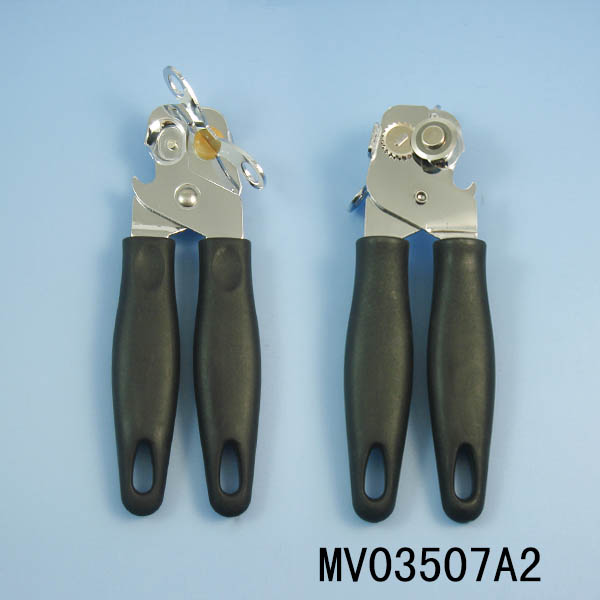 MV03507A2 Chrome Can Opener With Plastic Handle