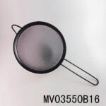 20Cm Black Coating S/S Strainer