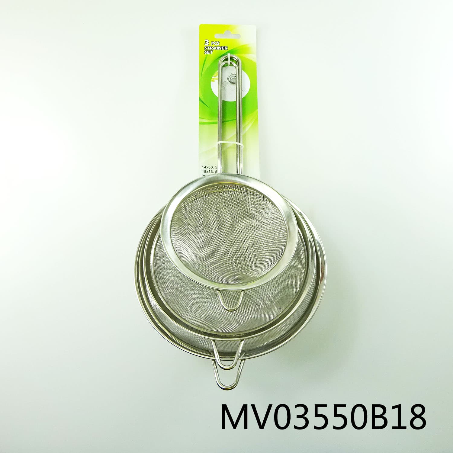 MV03550B18 S/S Strainer Net #304Hanlde 430#(14/18/20Cm)
