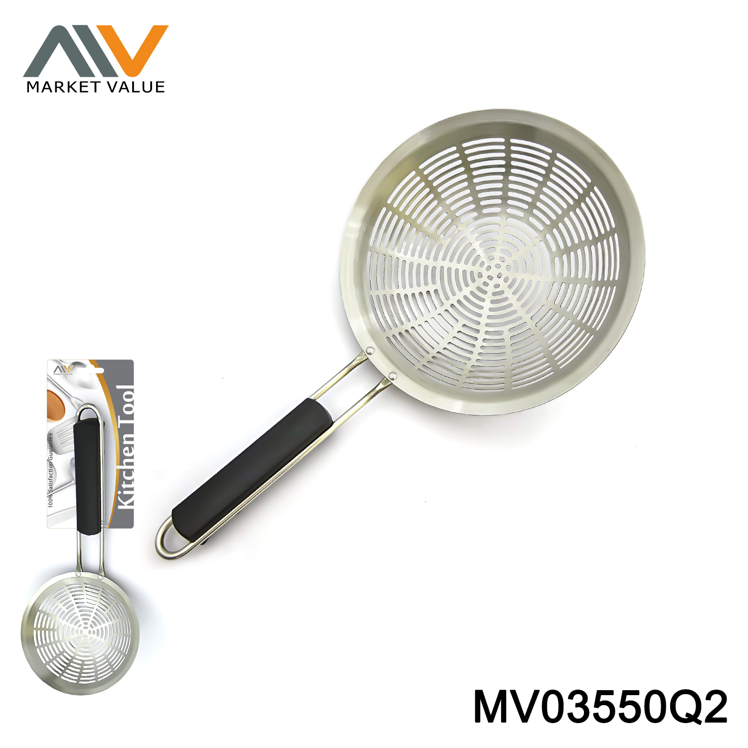 MV03550Q2 20CM SS Long Hole Strainer