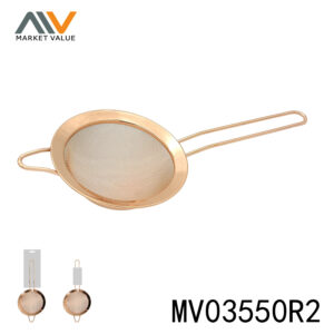14Cm S/S Rose Gold Strainer，T/C