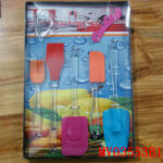3Pcs Butter Knife+3Pcs Butter Brush