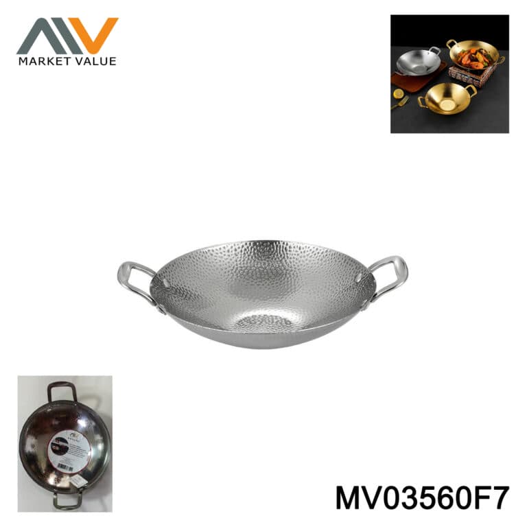 SS NONSTICK FRY PAN WHEEL CARD