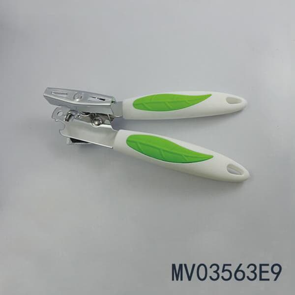 S.S Can Opener Pp+Tpr Leaf Handle，T/C