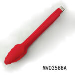 9.5"Silicone Food Tong　430 Steel In Side T/C