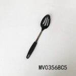 Nylon Kitchen Tools Slotted Spoon With S.S/Pp Handle