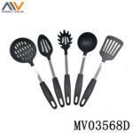 5Pc Nylon Kitchen Tools With S/S Pp Handle
