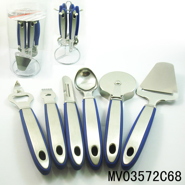 MV03572C68 7Pcs Kitchen Tools Set S/S