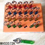 24Pcs S/S Bottle Opener With Plastic Handle/Kitchen Tool