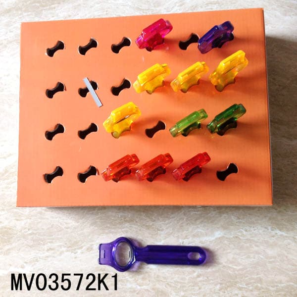 24Pcs S/S Can Opener With Plastic Handle/Kitchen Tool With Colour Box