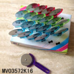 24Pcs S/S Pizza Cutter With Plastic Handle/Kitchen Tool With Colour Box