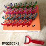 24Pcs S/S Peeler With Plastic Handle/Kitchen Tool With Colour Box