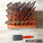 24Pcs S/S Grater With Plastic Handle/Kitchen Tool With Colour Box