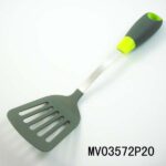 S/S Rubber And Plastic Handle Nylon Slotted Shovel T/C