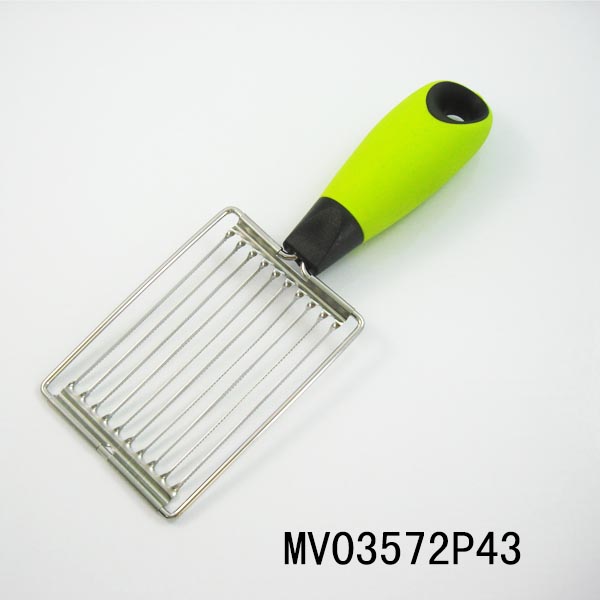 MV03572P43 S/S Pp & Tpr Handle Kitchen Tools/Eggplant Cutter