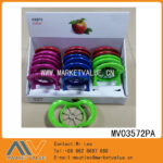 18Pcs Apple Cutter With Abs Handle In Disply Box