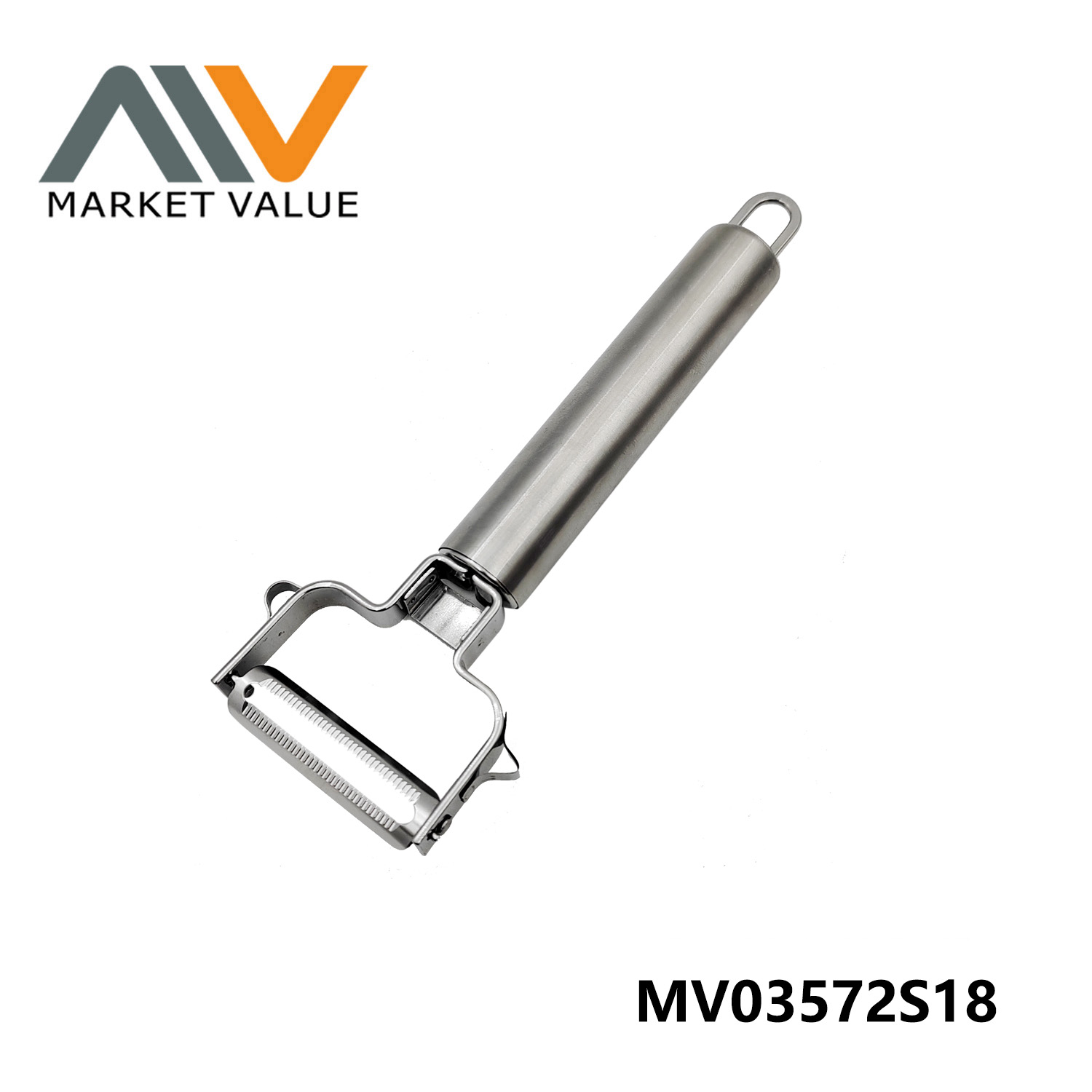 MV03572S18 2 In 1 Ss Peeler With Pp Handle Tc