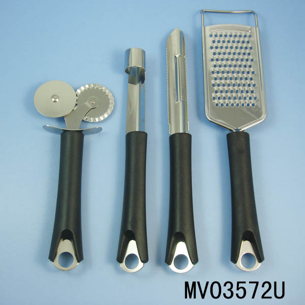 MV03572U 4Pcs Kitchen Tools Plastic Handle
