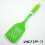 S/S Rubber And Plastic Handle Non Stick Slotted Shovel