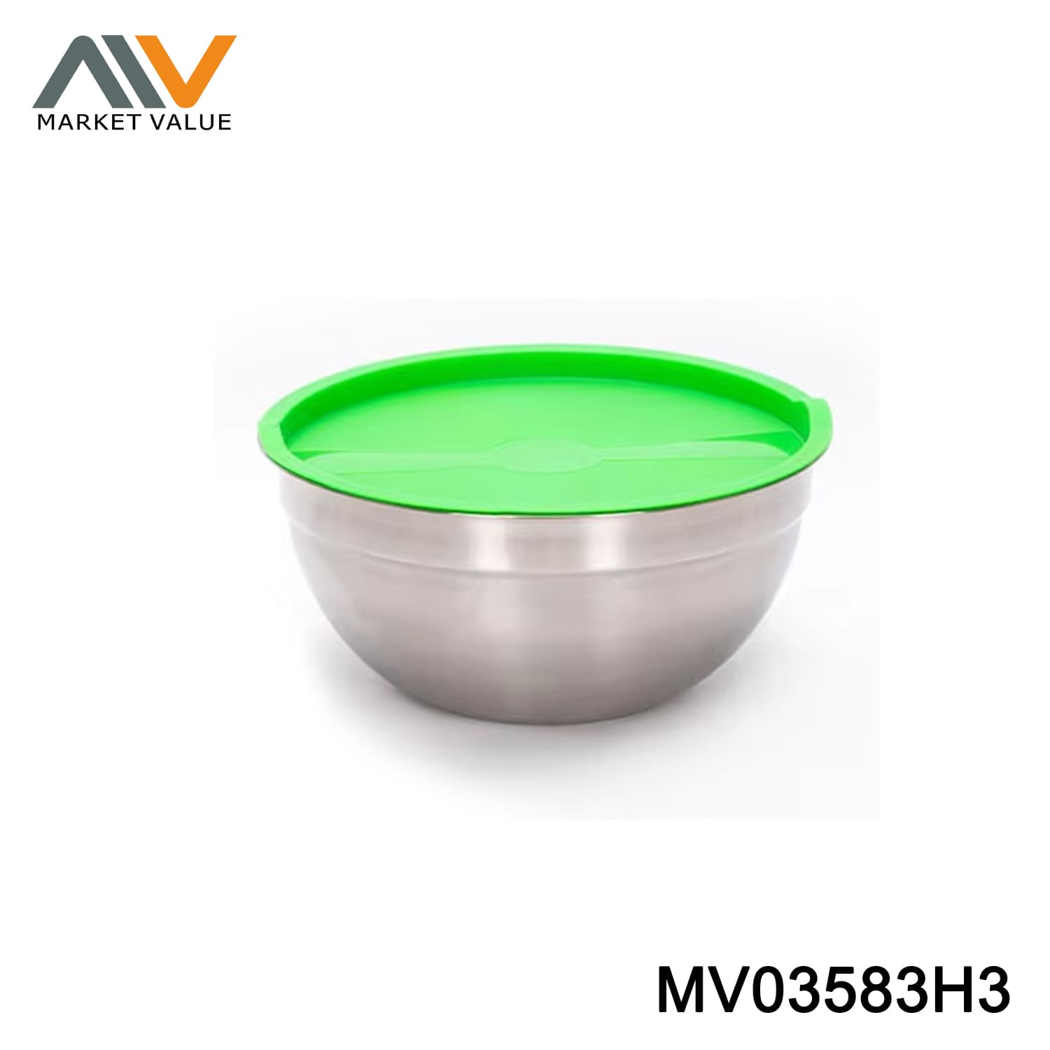 MV03583H3 26CM SS Salad Bowl In Color Box