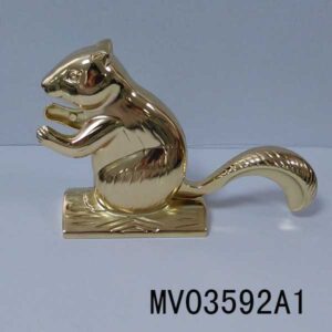 Squirrel Aluminum Gold Plating Nut Cracker
