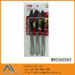 3Pcs S/S Knife/Cutlery