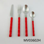 Sets Of 4Pcs Cutlery Set(Knife/Spoon/Fork/Tea Spoon)