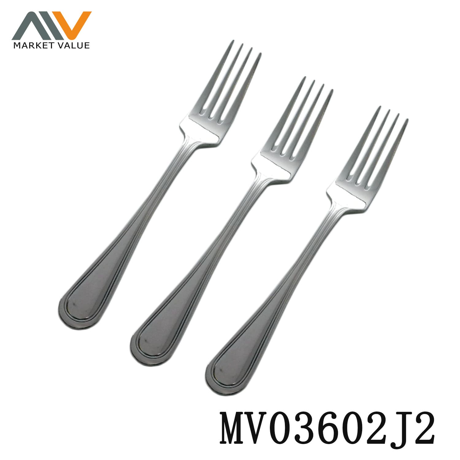 MV03602J2 Set Of 3Pcs Stainless Steel Fork