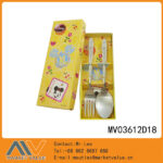 2Pcs Stainless Steel Cutlery Set In Color Box