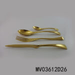 Gold Plated Stainless Steel Tableware