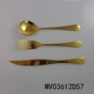 Gold Plated Stainless Steel Tableware