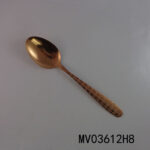 Rose Gold Plated Stainless Steel Spoon
