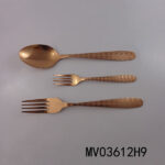 Rose Gold Plated Stainless Steel Tableware