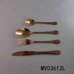 Rose Gold Plated Stainless Steel Tableware