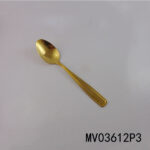 Gold Plated Stainless Steel Spoon